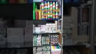 Resin Art & Craft Wholesale Market Mumbai | New Business Idea 2023 #resinart #craft #wholesalemarket