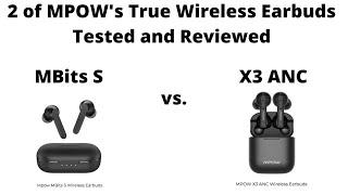 MPOW MBITS S & X3 Quick Review and Comparison #MPOW #j2review #earbuds