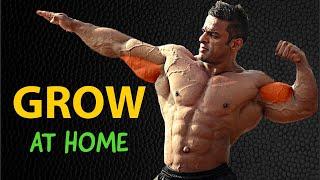 Home Biceps & Triceps Workout for Bigger Arms | Yatinder Singh