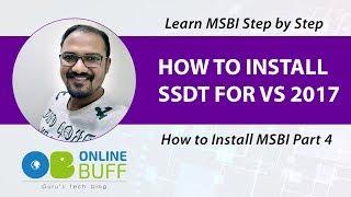 How to Install SSDT Step By Step : How to Install Msbi Part 4