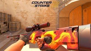 CS2 AWP | Wildfire - Skin showcase all floats [4K60FPS]