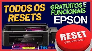 TODOS OS RESETS EPSON GRÁTIS, SEM SENHA E SEM VÍRUS.