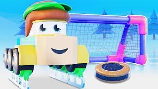 Truck Games - La copa de hockey - Videos de Camiones para niños