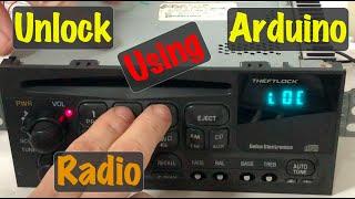 1994 - 1999 GM Delco THEFTLOCK Radio LOC How to Unlock Code using Arduino & TMS370 (Chevy & GMC)