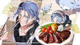 【COOKING HANDCAM】 A5 WAGYU STEAK COOKING 【NIJISANJI EN | Hex Haywire】