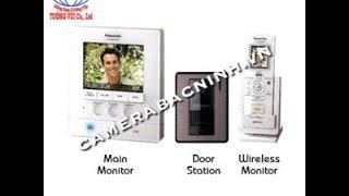 Chuông cửa có hình - Panasonic Wireless Video Intercom System VL SWD501 || camerabacninh.vn