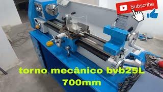 torno mecânico bvb25L fgooo2x220 700mm