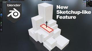 The BEST Sketchup tool is now in Blender 2.9!!!