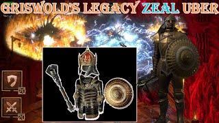 Diablo 2 Resurrected - Griswold's Legacy Set Zeal Paladin Build Uber Tristram(Builds Good)