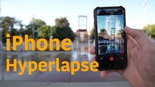 How to do a iPhone Hyperlapse - Tutorial