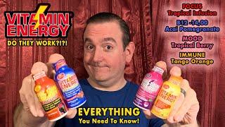 Vitamin Energy Shots Product Review; Do they really work? All the details you need to know.