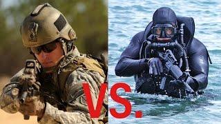 Differences Between The Green Berets And US Navy SEALs