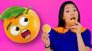 Five oranges song + More | Fruits Song |  Kids Funny Songs