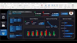 Control de Ingresos y Egresos en EXCEL