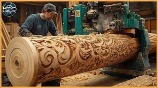 55 Moments Satisfying Wood CNC, Wood Carving Machines & Lathe Machines - Smart Manufacturing