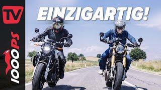 Die etwas anderen V2! Indian FTR 1200 S vs. Ducati Scrambler 1100 Sport PRO Vergleich