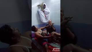 Ghost attack on sleeping boyz.... Scary Video