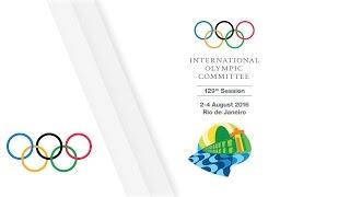 129th IOC Session in Rio de Janeiro - Day 3