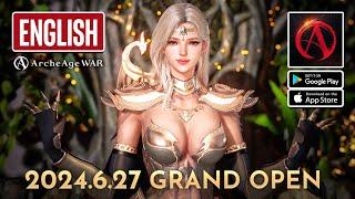 ARCHEAGE WAR English Version - Open World Mobile MMORPG Trailer