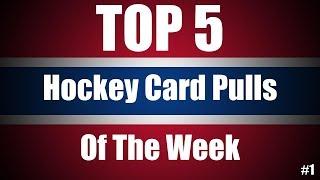 Top 5 Hockey Card Pulls of the Week #1 (feat. zeeree Gaming, CnugsGaming, etc)