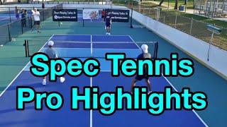 Incredible Spec Tennis Highlights (Pro Exhibition Match)