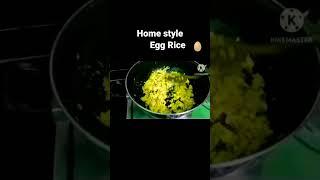 Home Style Egg Rice |pavi vlogs #eggrice #music ₹ #homestyle