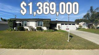 Santa Ana Home For Sale | 3 bedrooms 2 bathrooms | Orange County Home Tour