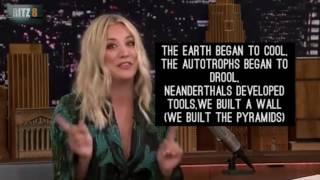 Kaley Cuoco Sings The Big Bang Theory Theme Lyrics