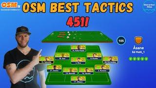 OSM 23/24: Online Soccer Manager 451 BEST TACTICS!