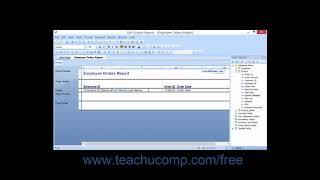 Crystal Reports 2013 Tutorial Formatting Part of a Text Object Business Objects Training