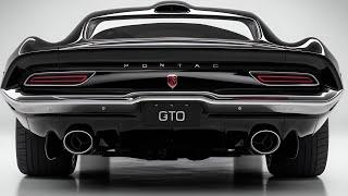 2025 Pontiac GTO FIRST LOOK: The Muscle Car Revival You’ve Been Waiting For!