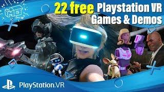 22 free Playstation VR Games & Demos  / deutsch / german