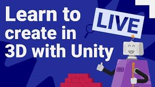 Code 3D worlds with Unity feat. Thomas Winkley | Live code-along