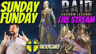 Sunday Funday AnchorGamed Livestream with Raid Shadow Legends