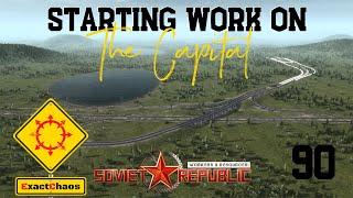 Starting work on the Capital - Workers & Resources: Soviet Republic (Part 90)