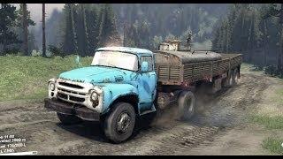 SPINTIRES 2014 Full Version Preview -  Type B-130 Truck + Utility Trailer