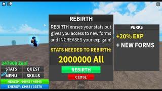 I Rebirth In Dragon Blox Ultimate Roblox