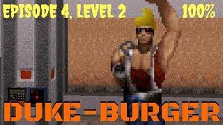 Duke Nukem 3D (100%) Walkthrough (E4L2: Duke-Burger)