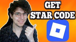 How To Get A Roblox Star Code