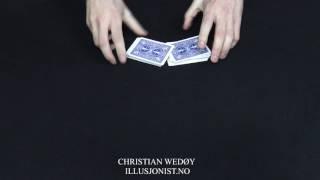 Just another card trick - Finding the ace's - Tryllekunstner Christian Wedoy