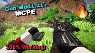 Minecraft Gun Mod Download Free 1.21 | How to download Gun Mod In Minecraft Pe 1.21 | Gun Mod