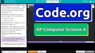 Code.org Lesson 1.9A Attributes | Tutorial with Answers | Unit 1 CSA