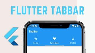 Flutter Tabbar View Tutorial