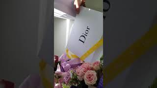 Распаковка ASMR | Unpacking Miss Dior