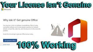 Fix Your License Isn't Genuine | You May Be A Victim Of Software Counterfeiting