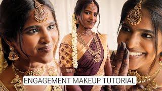 Engagement Self Makeup TutorialTamil