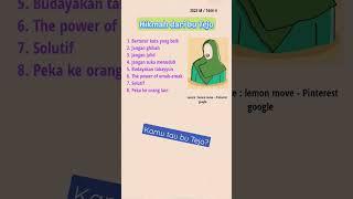 Hikmah dari bu Tejo - kamu tau bu Tejo? #shorts #short #butejo #tejo #pesan #shortvideo #shortsvideo