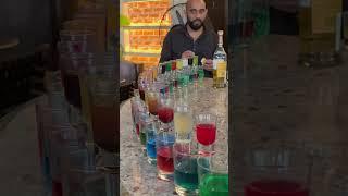 #mixologist #colourful rainbow, short #cocktail #drink