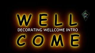 How to make Decorating Wellcome Intro by html & css | Sab's Code | Used only html & css