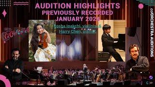 colORCHESTRA Highlights - Rosha Ipakchi, violinist & Harry Chen, pianist